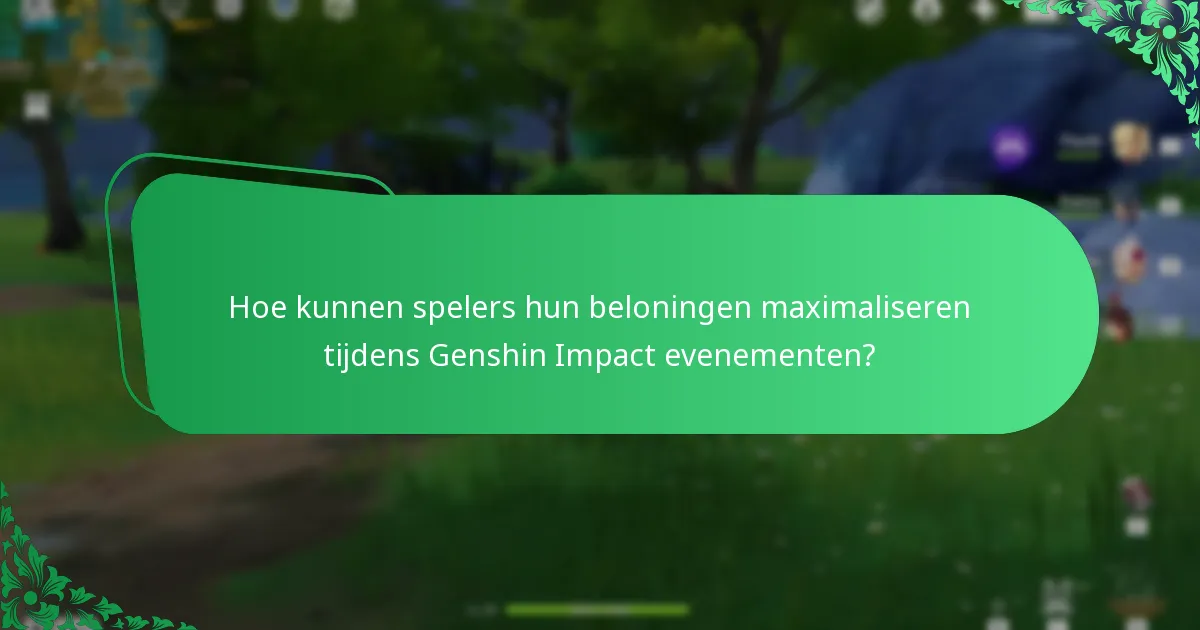 Welke beloningen kunnen spelers verwachten van toekomstige Genshin Impact evenementen?