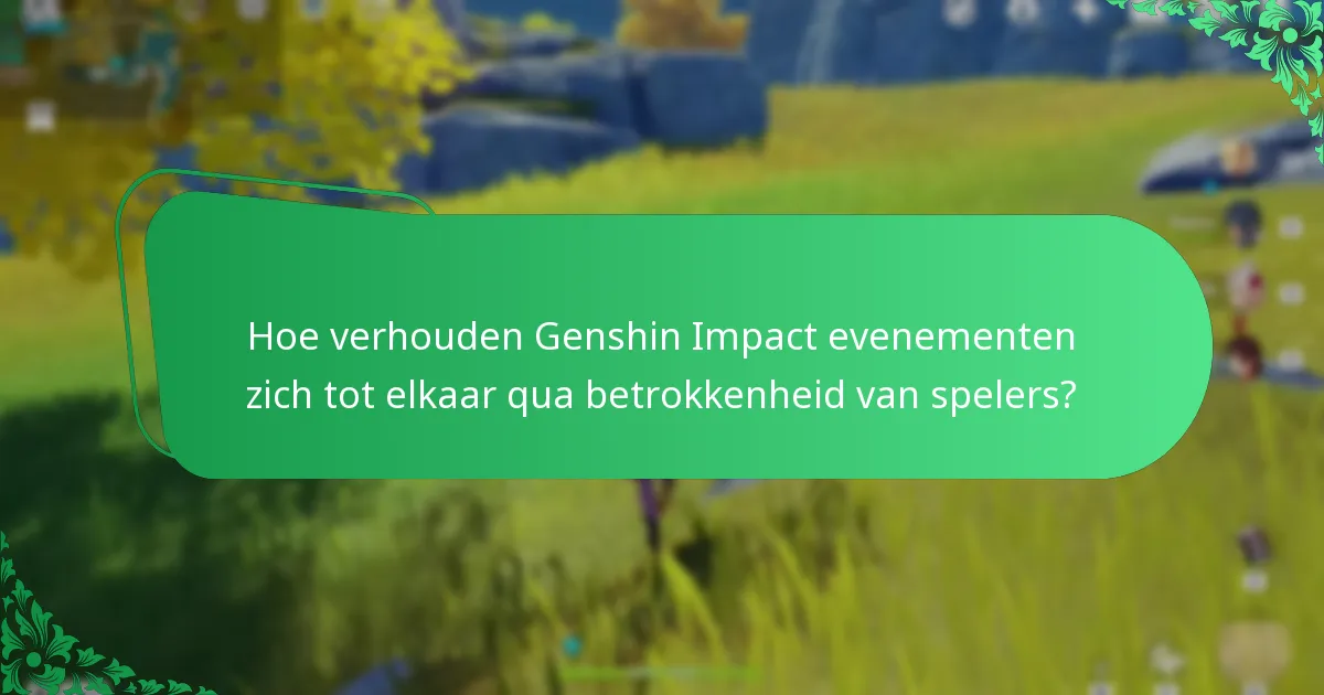 Welke beloningen kunnen spelers verdienen uit Genshin Impact evenementen?