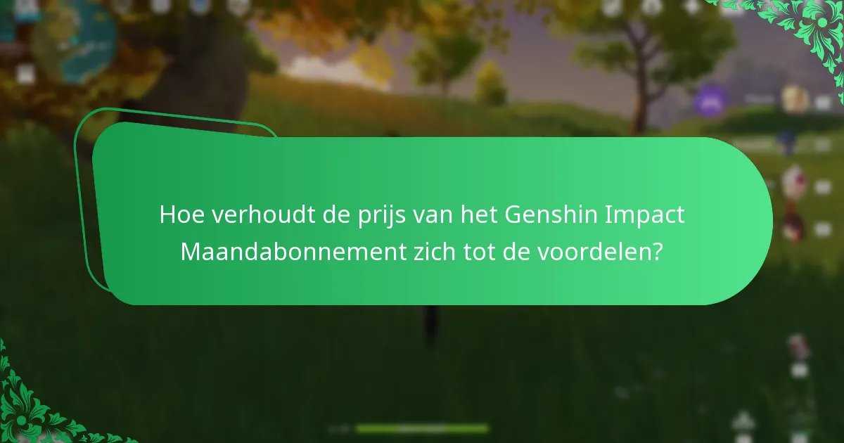 Welke personages kunnen worden ontgrendeld met het Genshin Impact Maandabonnement?